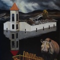 Versunkene Kirche mit Nashorn (Nordmazedonien 1953).JPG